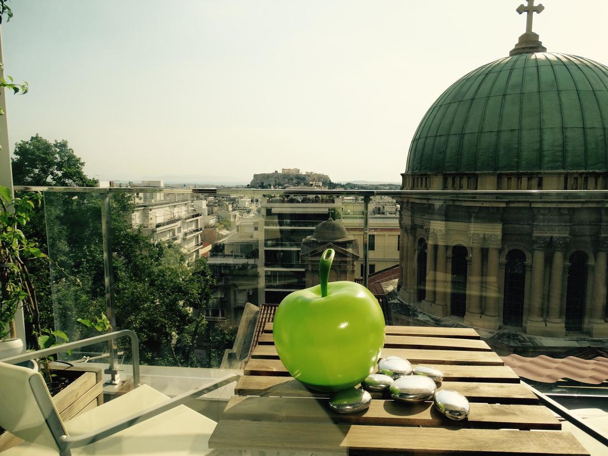 Top Kolonaki Studio+Terrace Stunning Acropolis Views Афины Экстерьер фото